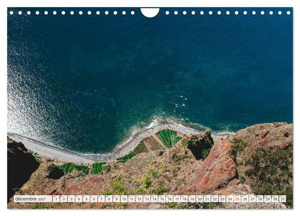 Produktbild: Mad&egrave;re - Paradis dans l&rsquo;Atlantique (Calendrier mural 2027 DIN A4 vertical), CALVENDO calendrier mensuel