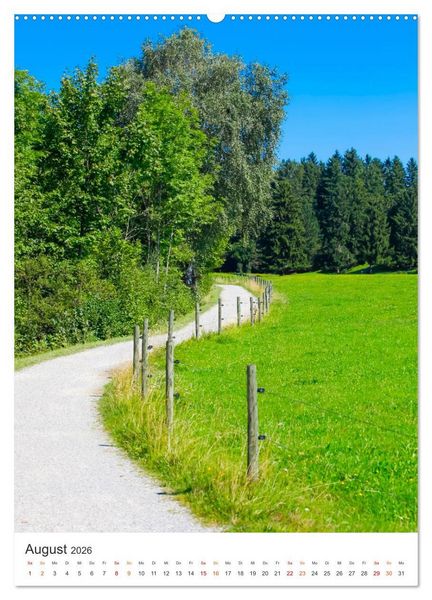 Produktbild: Herrliche Wanderwege (hochwertiger Premium Wandkalender 2026 DIN A2 hoch), Kunstdruck in Hochglanz