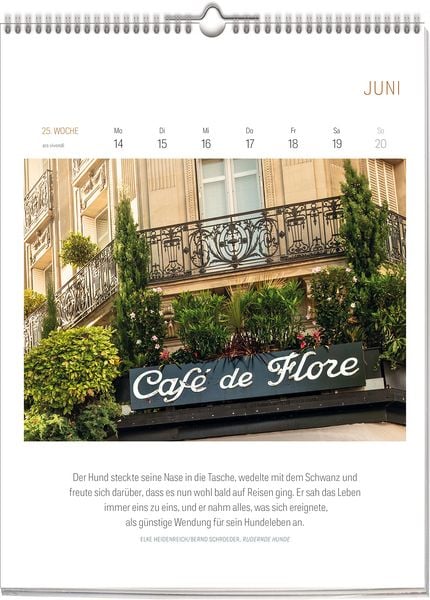 Produktbild: Literarischer Caf&eacute; Kalender 2027