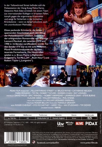 Produktbild: Yellowthread Street - Stra&szlig;e der Angst / Die komplette 13-teilige Krimiserie nach der Romanreihe von Williams Leonard Marshall (Pidax Serien-Klassiker) [4 DVDs]