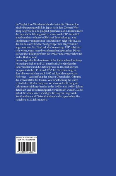 Produktbild: Neubeginn unter US-amerikanischer Besatzung?