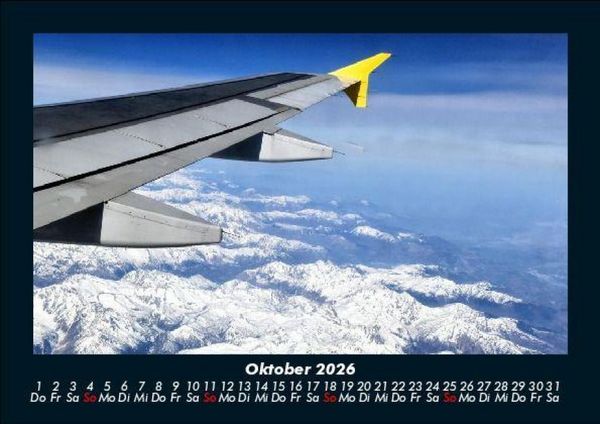 Produktbild: Flugzeuge 2026 Fotokalender DIN A5