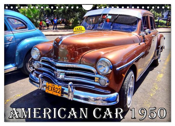 Produktbild: AMERICAN CAR 1950 (Wandkalender 2026 DIN A4 quer), CALVENDO Monatskalender