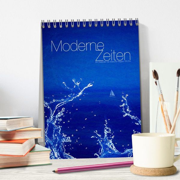 Produktbild: Moderne Zeiten (Tischkalender 2026 DIN A5 hoch), CALVENDO Monatskalender