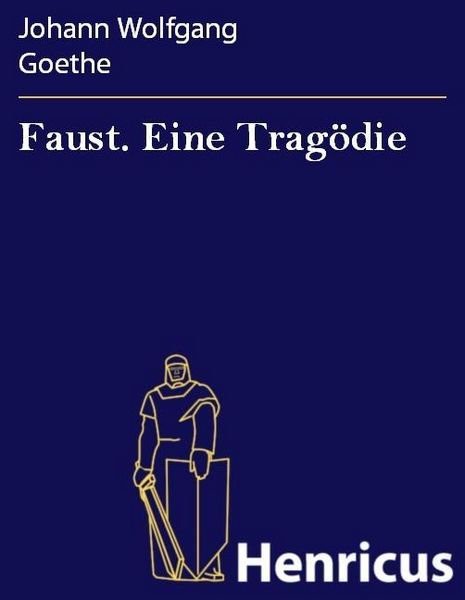 Produktbild: Faust. Eine Trag&ouml;die