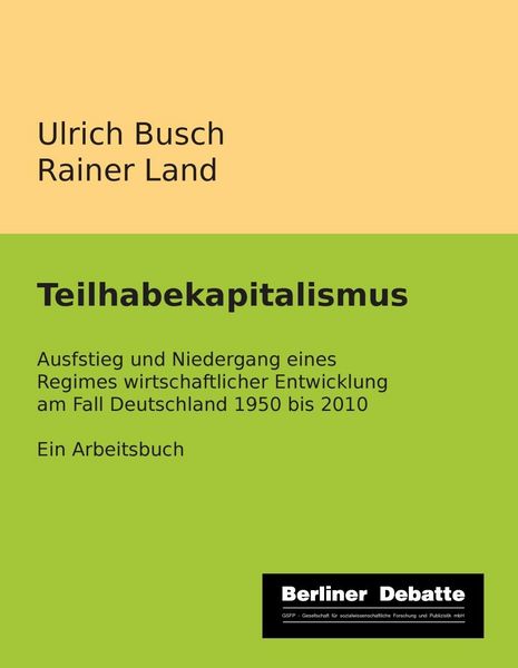 Produktbild: Teilhabekapitalismus