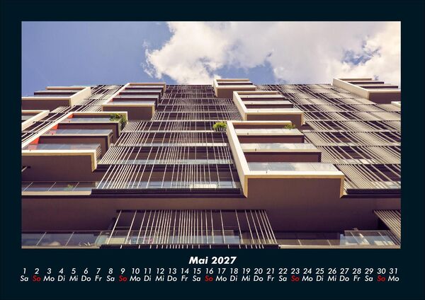 Produktbild: Architektur 2027 Fotokalender DIN A4