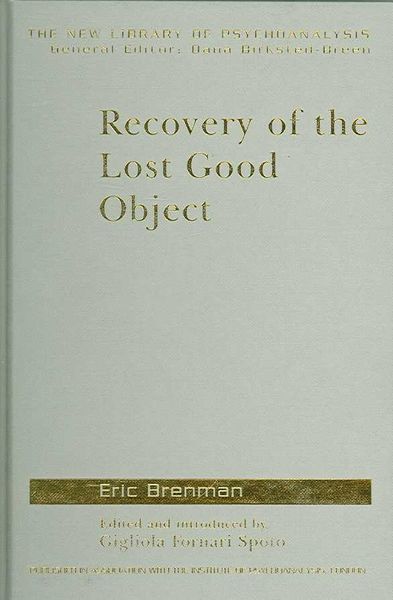 Produktbild: Brenman, E: Recovery of the Lost Good Object