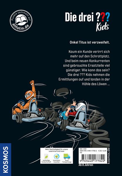Produktbild: Die drei ??? Kids, 96, Der Schrottk&ouml;nig