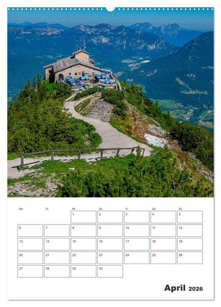 Produktbild: Oberbayerische Alpen (Wandkalender 2026 DIN A2 hoch), CALVENDO Monatskalender