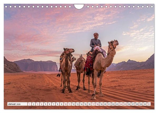 Produktbild: Jordanien (Wandkalender 2026 DIN A4 quer), CALVENDO Monatskalender