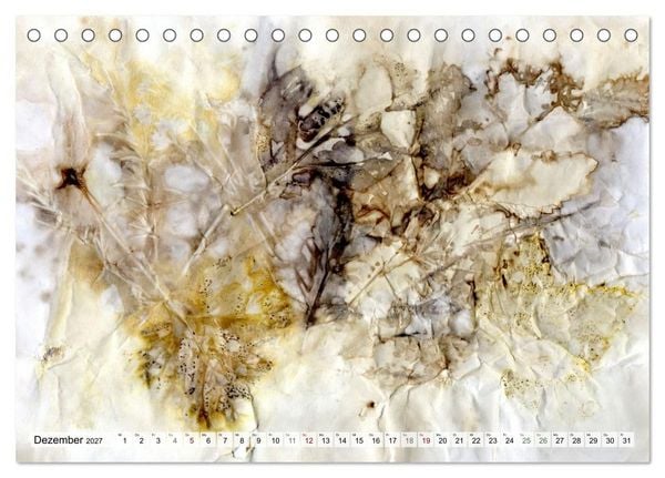 Produktbild: Botanical Printing - Magische Pflanzendrucke (Tischkalender 2027 DIN A5 quer), CALVENDO Monatskalender