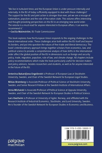 Produktbild: The European Union in a Changing World Order