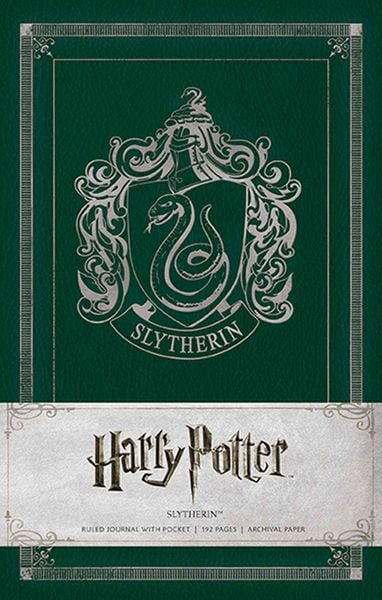 Produktbild: Harry Potter Slytherin Hardcover Ruled Journal
