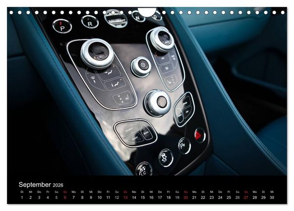 Produktbild: Aston Martin Vanquish Volante (Wandkalender 2026 DIN A4 quer), CALVENDO Monatskalender
