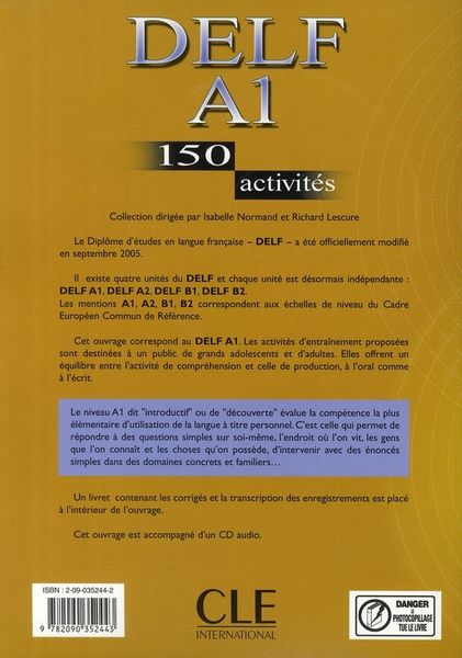 Produktbild: Fre-Delf A1 150 Activites W/cd