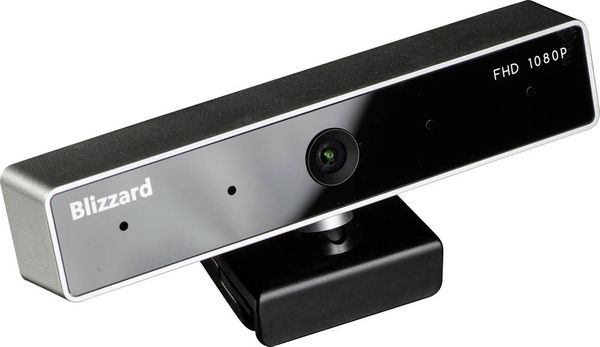 Blizzard A335-S Full HD-Webcam 1920 x 1080 Pixel Klemm-Halterung
