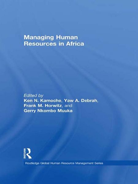 Produktbild: Managing Human Resources in Africa