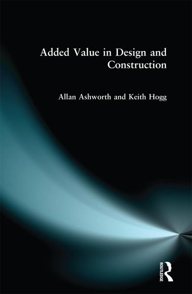 Produktbild: Added Value in Design and Construction
