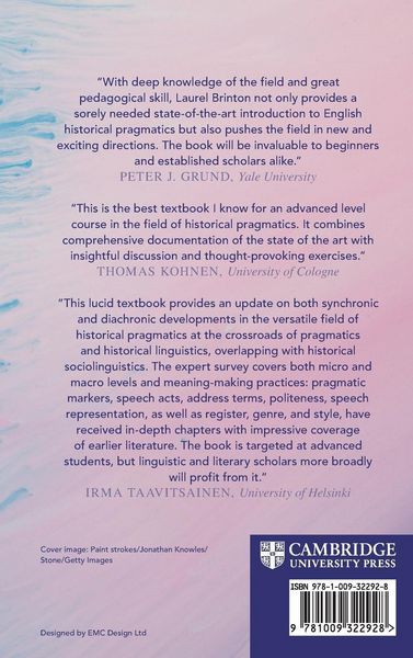 Produktbild: Pragmatics in the History of English