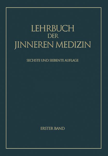 Produktbild: Lehrbuch der inneren Medizin