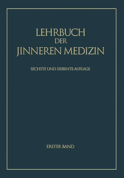 Produktbild: Lehrbuch der inneren Medizin