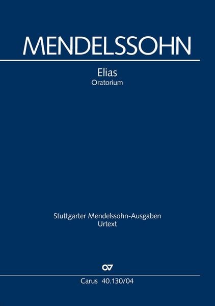 Elias (Klavierauszug deutsch) -