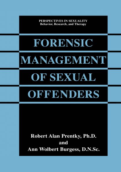 Produktbild: Forensic Management of Sexual Offenders