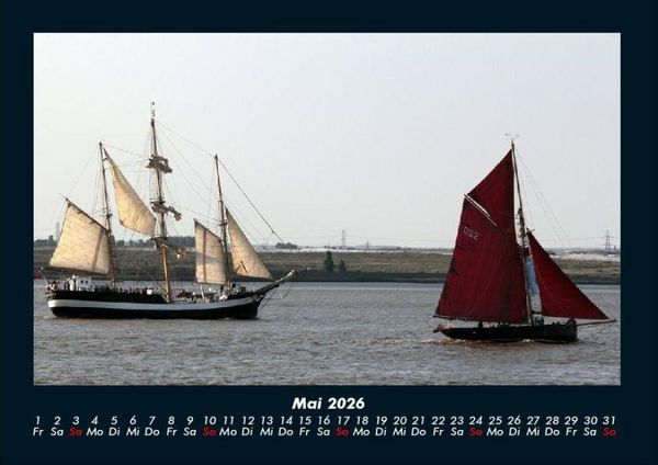 Produktbild: Segelboote 2026 Fotokalender DIN A4