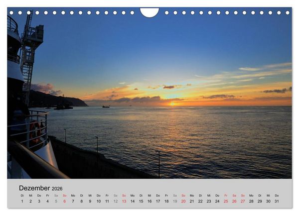 Produktbild: Kreuzfahrt Impressionen (Wandkalender 2026 DIN A4 quer), CALVENDO Monatskalender