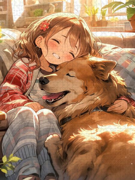Produktbild: CALVENDO Puzzle Manga Kinder | 1000 Teile Lege-Gr&ouml;&szlig;e 64x48cm Foto-Puzzle f&uuml;r gl&uuml;ckliche Stunden
