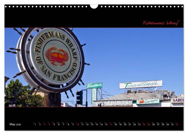 Produktbild: SAN FRANCISCO Panoramic Highlights (Wall Calendar 2026 DIN A3 landscape), CALVENDO 12 Month Wall Calendar