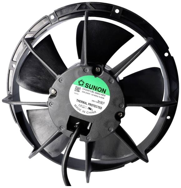 Sunon CF2207LBL-000U-HB9 Axiallüfter 230 V/AC 315.93 m³/h (Ø x H) 250mm x 77.4mm