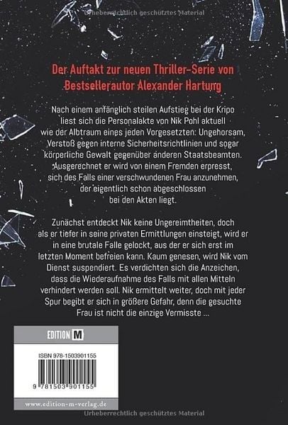 Produktbild: Auf zerbrochenem Glas