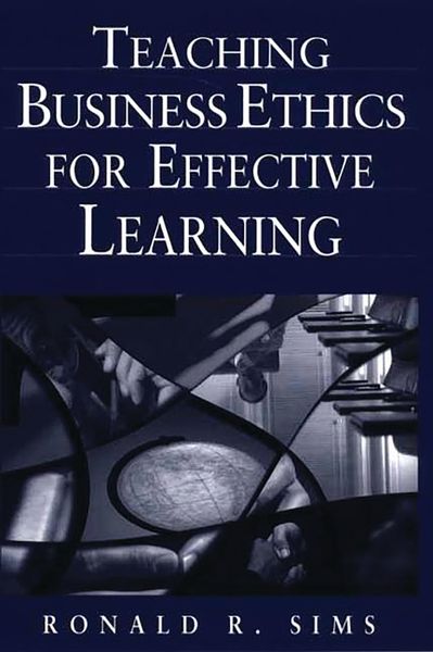 Produktbild: Teaching Business Ethics for Effective Learning