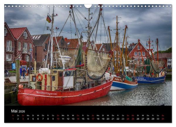 Produktbild: Im Norden - An der Nordsee in Deutschland (Wandkalender 2026 DIN A3 quer), CALVENDO Monatskalender