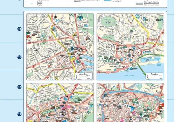 Produktbild: 2026 Collins Road Map of Scotland