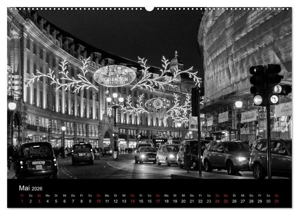 Produktbild: Unterwegs in London (Wandkalender 2026 DIN A2 quer), CALVENDO Monatskalender