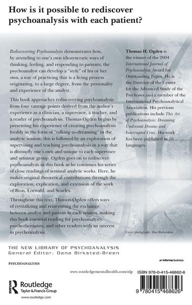 Produktbild: Rediscovering Psychoanalysis