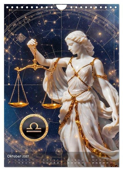 Produktbild: Zodiac Cosmos (Wandkalender 2027 DIN A4 hoch), CALVENDO Monatskalender