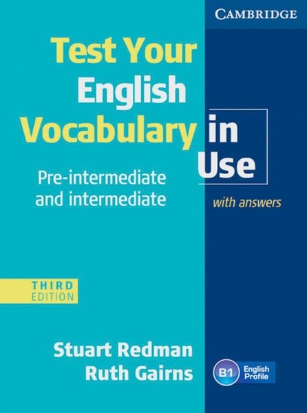Test your English Vocabulary in Use - Pre-Intermediate and Intermediate. Edition with answers, Taschenbuch von Ruth Gairns , Stuart Redman, Klett