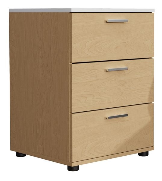 Produktbild: Holz Nachtschrank Nachttisch Schublade Testalo