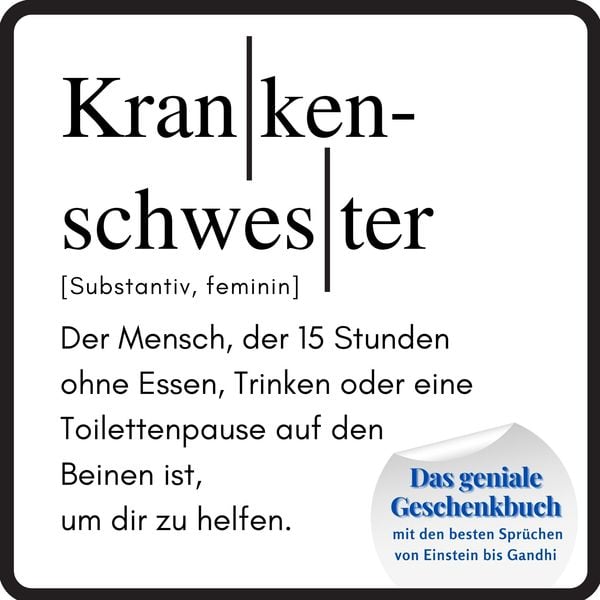 Produktbild: Krankenschwester