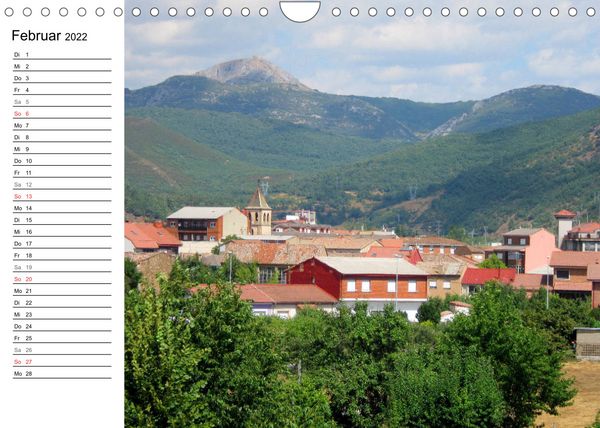 Produktbild: Jakobsweg - Camino San Salvador (Wandkalender 2022 DIN A4 quer)