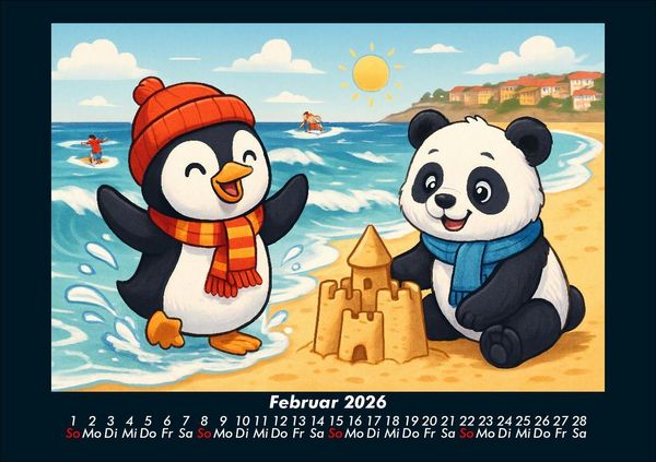 Produktbild: Pico & Pippin in Australien 2026 Fotokalender DIN A5