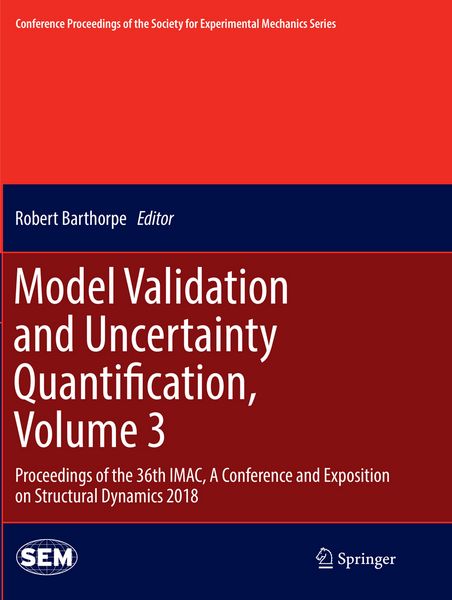Produktbild: Model Validation and Uncertainty Quantification, Volume 3