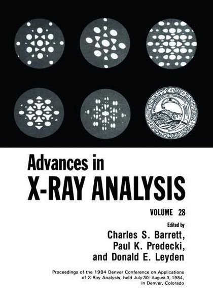 Produktbild: Advances in X-Ray Analysis