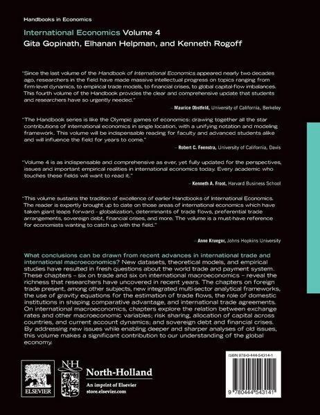 Produktbild: Handbook of International Economics