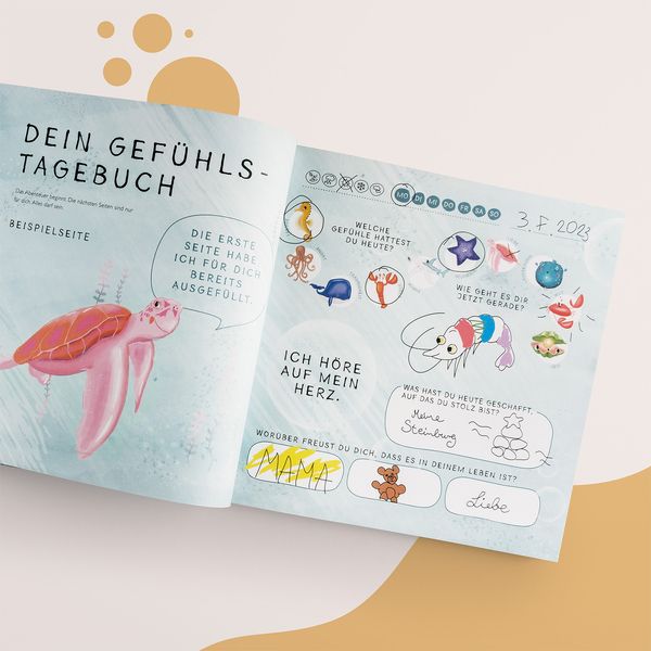 Produktbild: Mein erstes Tagebuch - Lou im Meer voller kunterbunter Gef&uuml;hle