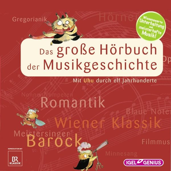Produktbild: Uhus Reise durch die Musikgeschichte